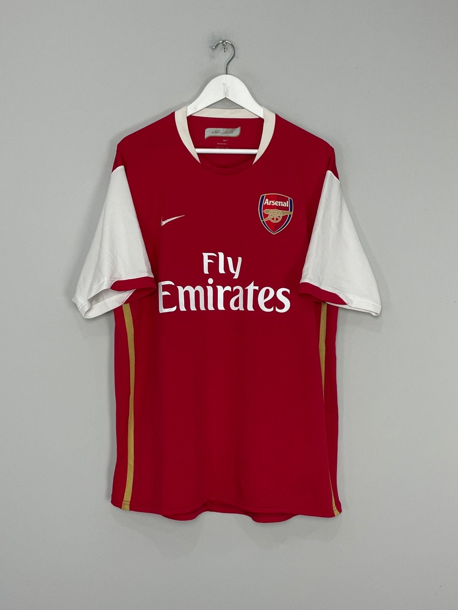 Shop 2006/08 ARSENAL HENRY #14 HOME SHIRT (XL) NIKE, classic football shirts, vintage football shirts & retro soccer jerseys at Cult Kits