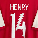 Shop 2006/08 ARSENAL HENRY #14 HOME SHIRT (XL) NIKE, classic football shirts, vintage football shirts & retro soccer jerseys at Cult Kits