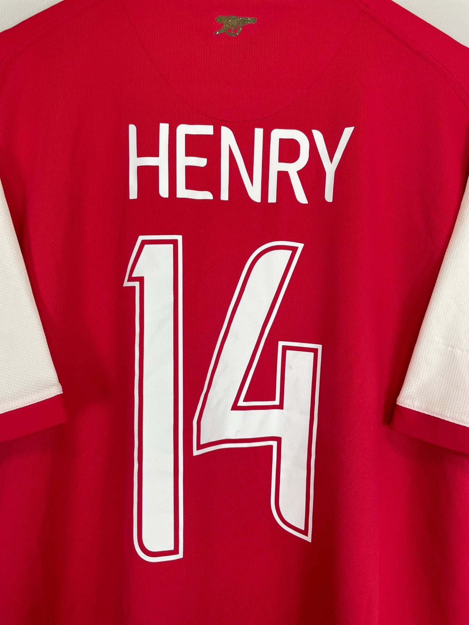Shop 2006/08 ARSENAL HENRY #14 HOME SHIRT (XL) NIKE, classic football shirts, vintage football shirts & retro soccer jerseys at Cult Kits