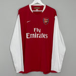 Shop 2006/08 ARSENAL HENRY #14 L/S HOME SHIRT (XXL) NIKE, classic football shirts, vintage football shirts & retro soccer jerseys at Cult Kits