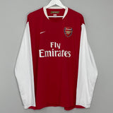 Shop 2006/08 ARSENAL HENRY #14 L/S HOME SHIRT (XXL) NIKE, classic football shirts, vintage football shirts & retro soccer jerseys at Cult Kits