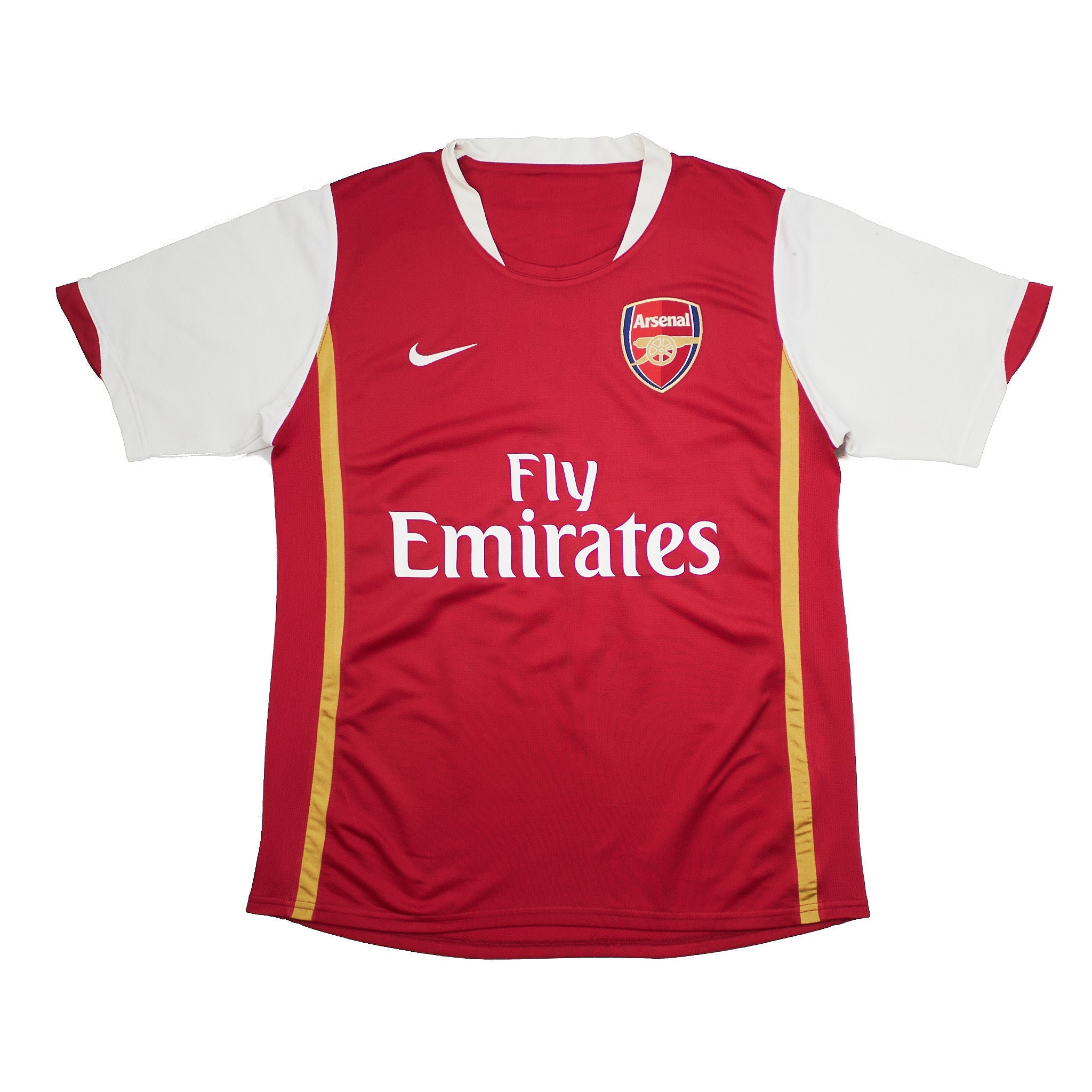 Buy 2006/08 Arsenal Hleb 13 Home Shirt (M) Nike ~ Free worldwide shipping ~ Authentic Vintage Football Shirts from Cult Kits