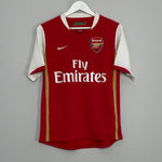 Shop 2006/08 ARSENAL HOME SHIRT (S) NIKE, classic football shirts, vintage football shirts & retro soccer jerseys at Cult Kits