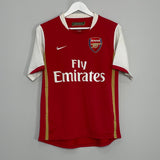 Shop 2006/08 ARSENAL HOME SHIRT (S) NIKE, classic football shirts, vintage football shirts & retro soccer jerseys at Cult Kits
