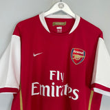 2006/08 ARSENAL LJUNGBERG 8 HOME SHIRT (XL) NIKE - Cult Kits - XL - Buy Vintage Football Shirts, Authentic Retro Football Shirts For Sale, Classic Football Shirts & Soccer Jersey