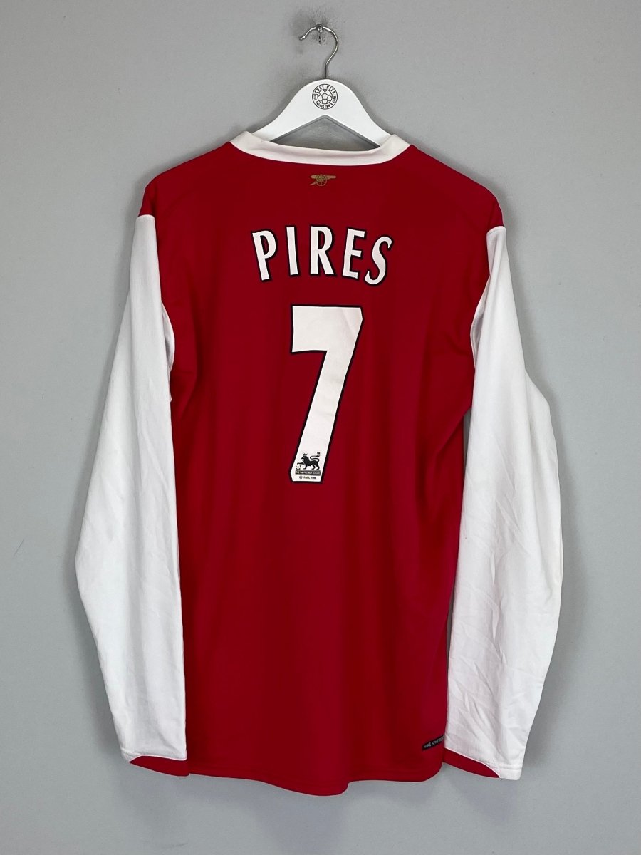 2006/08 ARSENAL PIRES 7 L/S HOME SHIRT (L) NIKE - Cult Kits - Large - Buy Vintage Football Shirts, Authentic Retro Football Shirts For Sale, Classic Football Shirts & Soccer Jersey