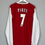 2006/08 ARSENAL PIRES 7 L/S HOME SHIRT (L) NIKE - Cult Kits - Large - Buy Vintage Football Shirts, Authentic Retro Football Shirts For Sale, Classic Football Shirts & Soccer Jersey