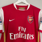 Shop 2006/08 ARSENAL SAGNA #3 HOME SHIRT (M) NIKE, classic football shirts, vintage football shirts & retro soccer jerseys at Cult Kits