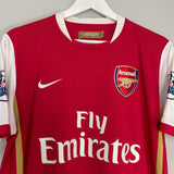 Shop 2006/08 ARSENAL SAGNA #3 HOME SHIRT (M) NIKE, classic football shirts, vintage football shirts & retro soccer jerseys at Cult Kits
