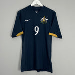 Shop 2006/08 AUSTRALIA VIDUKA #9 AWAY SHIRT (M) NIKE, classic football shirts, vintage football shirts & retro soccer jerseys at Cult Kits