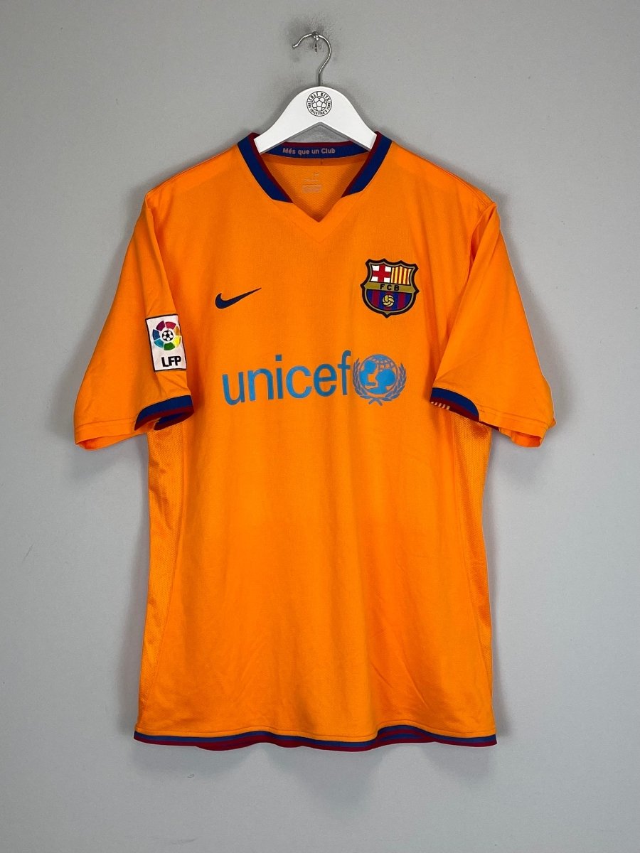 2006/08 BARCELONA RONALDINHO 10 AWAY SHIRT (L) NIKE - Cult Kits - Large - Buy Vintage Football Shirts, Authentic Retro Football Shirts For Sale, Classic Football Shirts & Soccer Jersey