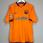 2006/08 BARCELONA RONALDINHO 10 AWAY SHIRT (L) NIKE - Cult Kits - Large - Buy Vintage Football Shirts, Authentic Retro Football Shirts For Sale, Classic Football Shirts & Soccer Jersey