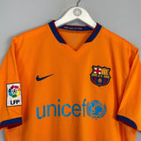 2006/08 BARCELONA RONALDINHO 10 AWAY SHIRT (L) NIKE - Cult Kits - Large - Buy Vintage Football Shirts, Authentic Retro Football Shirts For Sale, Classic Football Shirts & Soccer Jersey