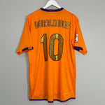 Shop 2006/08 BARCELONA RONALDINHO #10 AWAY SHIRT (XL) NIKE, classic football shirts, vintage football shirts & retro soccer jerseys at Cult Kits