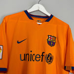 Shop 2006/08 BARCELONA RONALDINHO #10 AWAY SHIRT (XL) NIKE, classic football shirts, vintage football shirts & retro soccer jerseys at Cult Kits