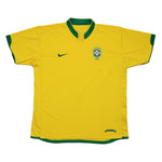 Buy 2006/08 Brazil Home Shirt (XXL) Nike ~ Free worldwide shipping ~ Authentic Vintage Football Shirts from Cult Kits
