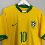 Shop 2006/08 BRAZIL RONALDINHO #10 HOME SHIRT (XL) NIKE, classic football shirts, vintage football shirts & retro soccer jerseys at Cult Kits