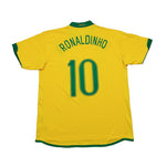 Buy 2006/08 BRAZIL RONALDINHO 10 HOME SHIRT (XL) NIKE ~ Free worldwide shipping available ~ Authentic Vintage Football Shirts from Cult Kits