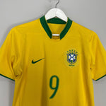 Shop 2006/08 BRAZIL RONALDO #9 HOME SHIRT (S) NIKE, classic football shirts, vintage football shirts & retro soccer jerseys at Cult Kits