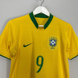 Shop 2006/08 BRAZIL RONALDO #9 HOME SHIRT (S) NIKE, classic football shirts, vintage football shirts & retro soccer jerseys at Cult Kits