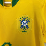Shop 2006/08 BRAZIL RONALDO #9 HOME SHIRT (S) NIKE, classic football shirts, vintage football shirts & retro soccer jerseys at Cult Kits