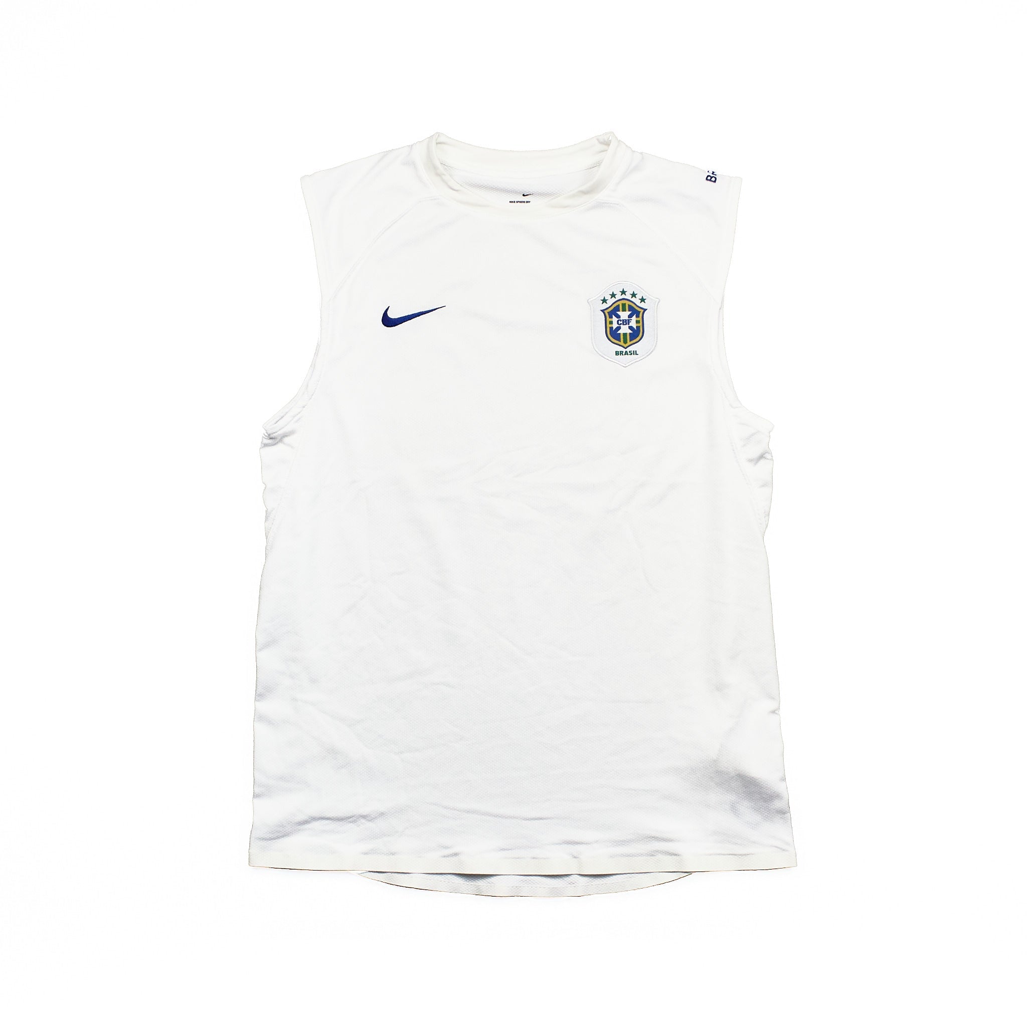 Buy 2006/08 Brazil Training Vest (M) Nike ~ Free worldwide shipping ~ Authentic Vintage Football Shirts from Cult Kits