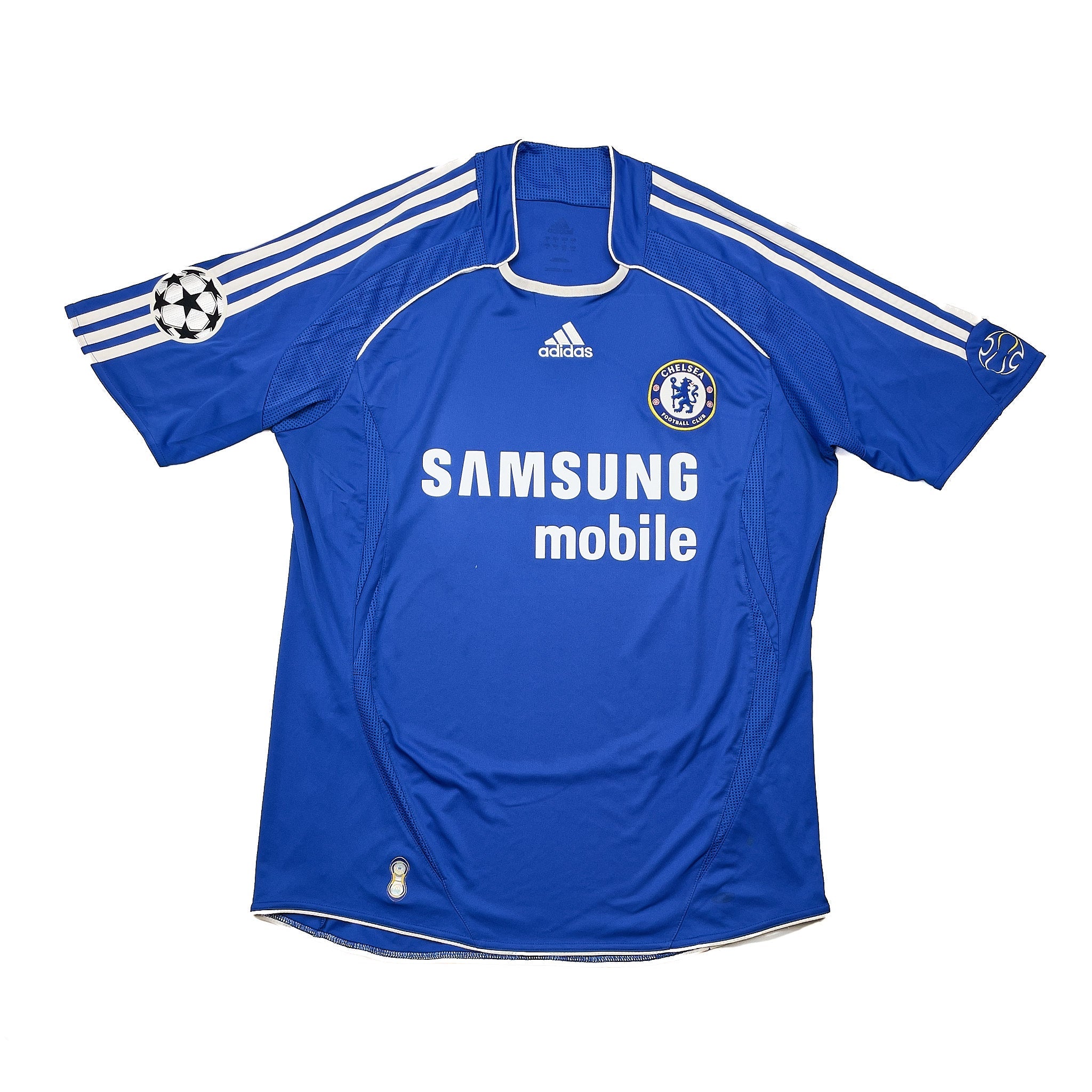 Buy 2006/08 Chelsea Drogba 11 C/L Home Shirt (L) Adidas ~ Free worldwide shipping ~ Authentic Vintage Football Shirts from Cult Kits