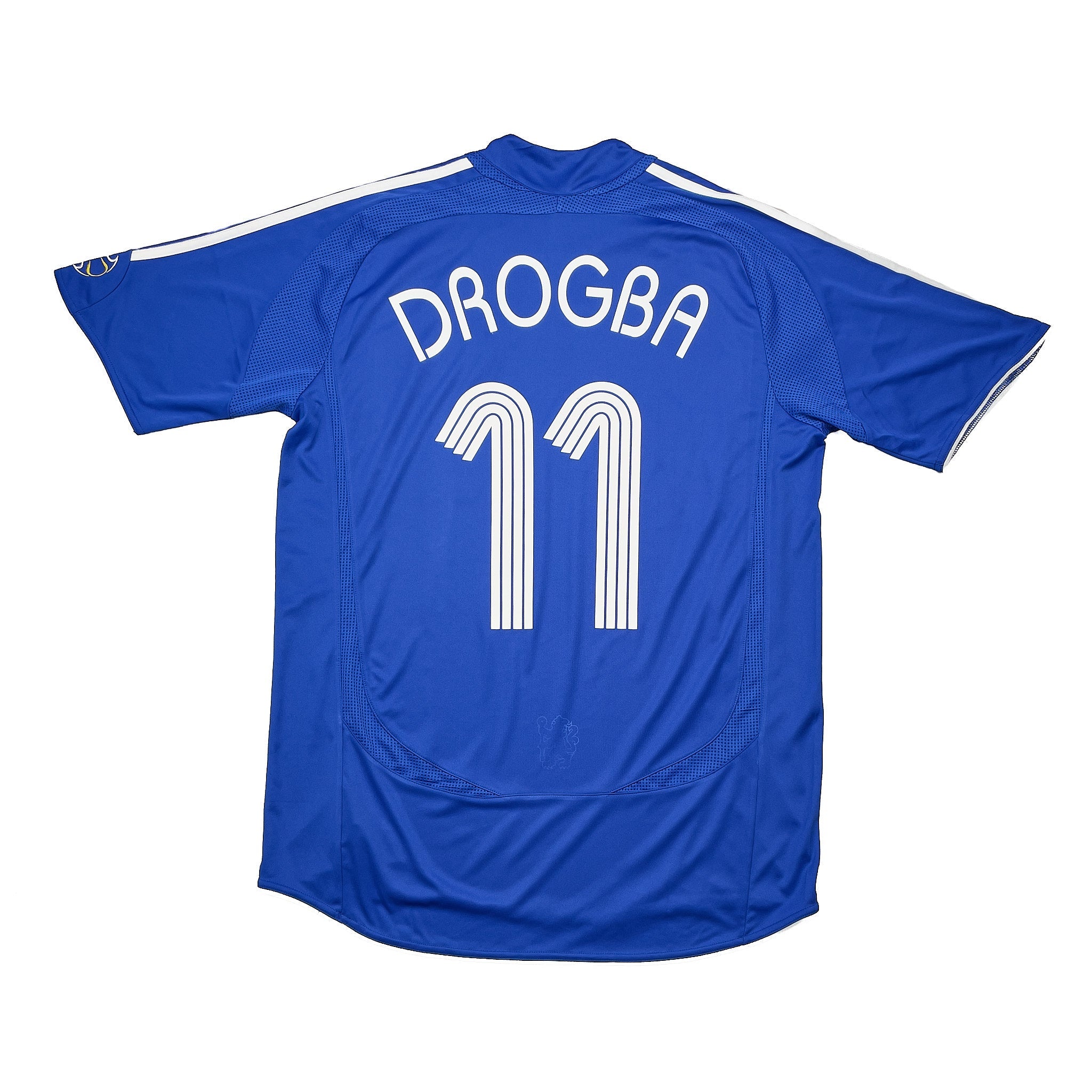 Buy 2006/08 Chelsea Drogba 11 Home Shirt (M) Adidas ~ Free worldwide shipping ~ Authentic Vintage Football Shirts from Cult Kits