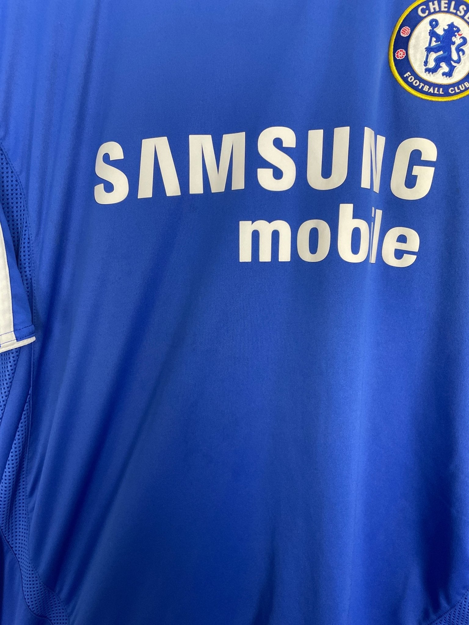 Shop 2006/08 CHELSEA DROGBA #11 HOME SHIRT (XXL) ADIDAS, classic football shirts, vintage football shirts & retro soccer jerseys at Cult Kits