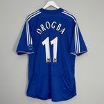 Shop 2006/08 CHELSEA DROGBA #11 HOME SHIRT (XXL) ADIDAS, classic football shirts, vintage football shirts & retro soccer jerseys at Cult Kits