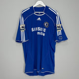 Shop 2006/08 CHELSEA DROGBA #11 HOME SHIRT (XXL) ADIDAS, classic football shirts, vintage football shirts & retro soccer jerseys at Cult Kits