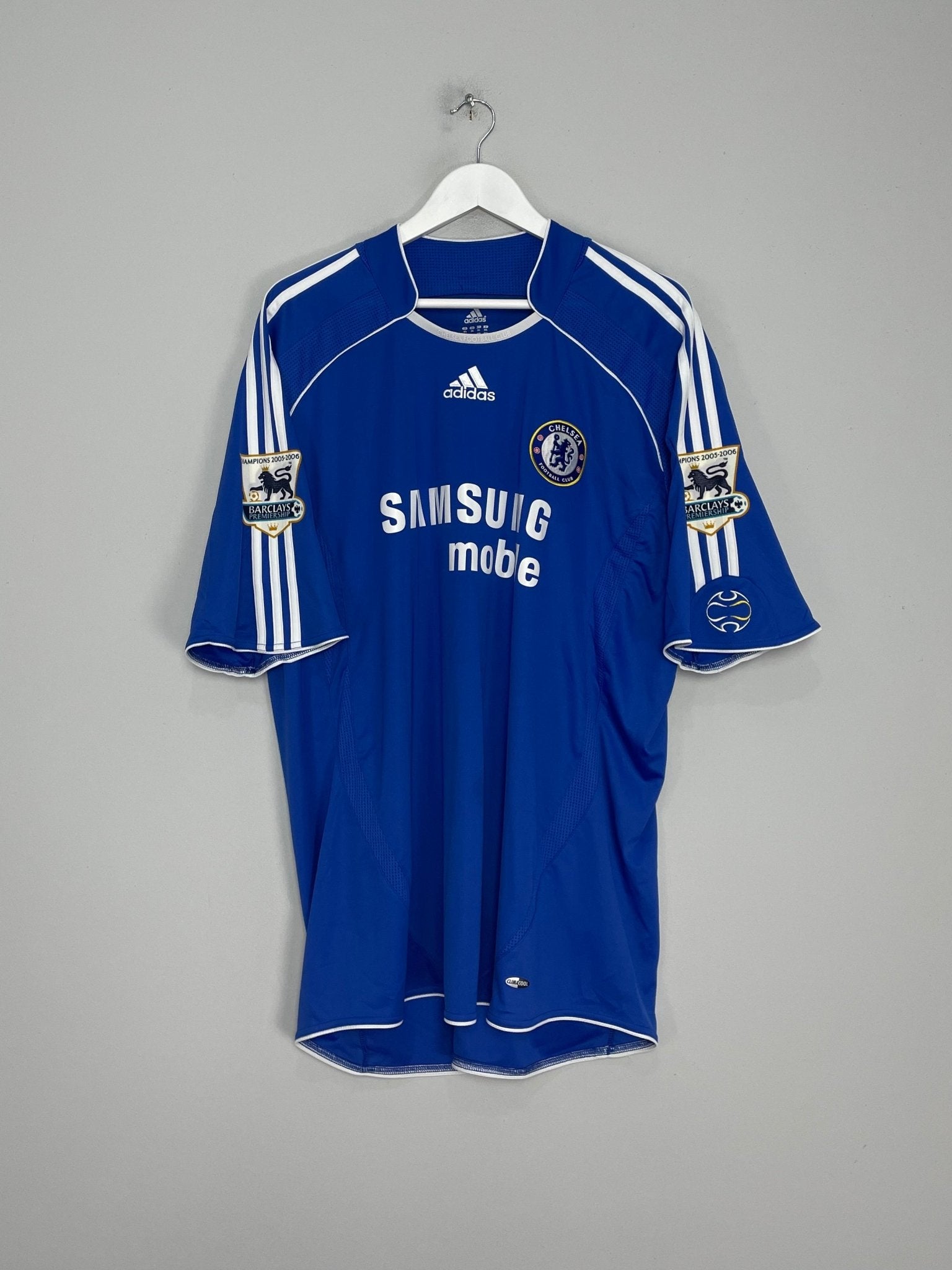 Shop 2006/08 CHELSEA DROGBA #11 HOME SHIRT (XXL) ADIDAS, classic football shirts, vintage football shirts & retro soccer jerseys at Cult Kits
