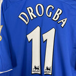 Shop 2006/08 CHELSEA DROGBA #11 HOME SHIRT (XXL) ADIDAS, classic football shirts, vintage football shirts & retro soccer jerseys at Cult Kits