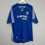 Shop 2006/08 CHELSEA DROGBA #11 HOME SHIRT (XXL) ADIDAS, classic football shirts, vintage football shirts & retro soccer jerseys at Cult Kits