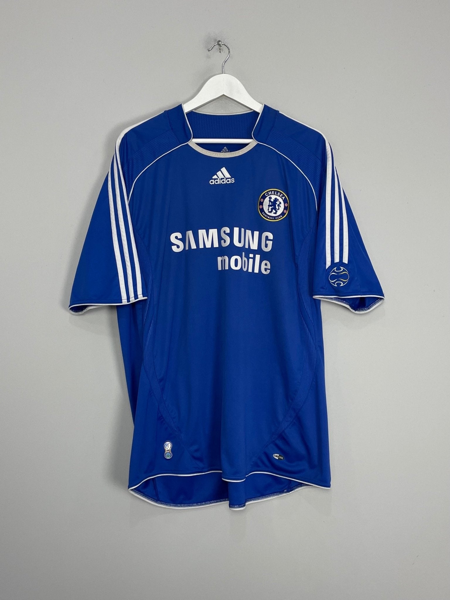 Shop 2006/08 CHELSEA DROGBA #11 HOME SHIRT (XXL) ADIDAS, classic football shirts, vintage football shirts & retro soccer jerseys at Cult Kits