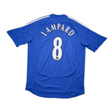 Buy 2006/08 Chelsea Lampard 8 Home Shirt (XL) Adidas ~ Free worldwide shipping ~ Authentic Vintage Football Shirts from Cult Kits