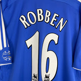2006/08 CHELSEA ROBBEN 16 HOME SHIRT (XXL) ADIDAS - Cult Kits - XXL - Buy Vintage Football Shirts, Authentic Retro Football Shirts For Sale, Classic Football Shirts & Soccer Jersey