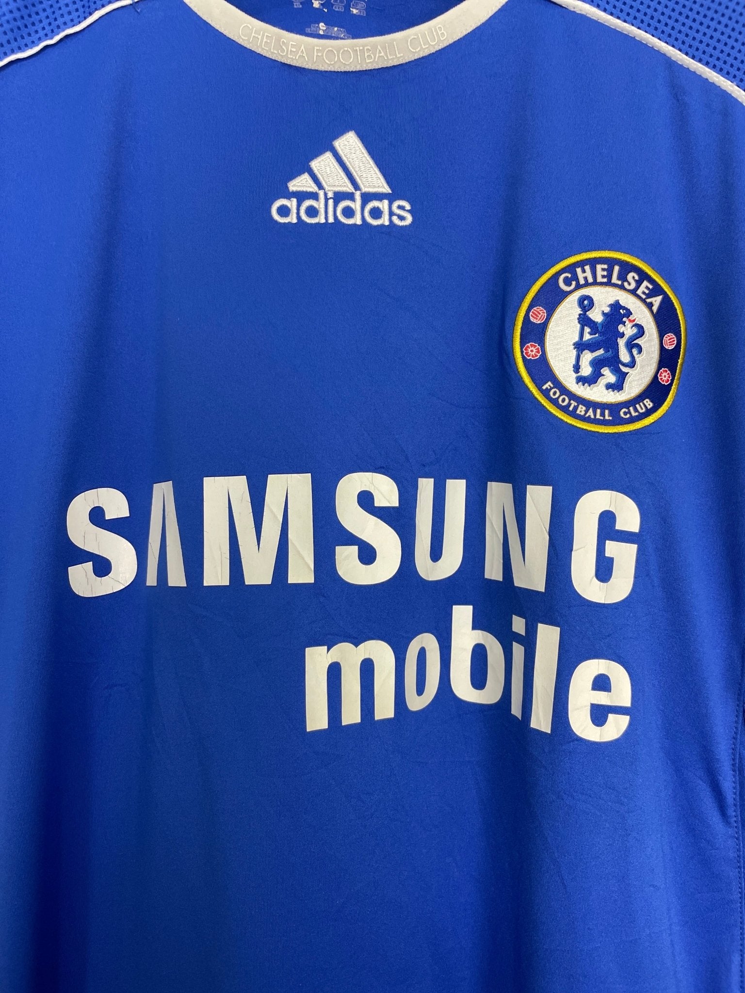 Shop 2006/08 CHELSEA SHEVCHENKO #7 C/L HOME SHIRT (XL) ADIDAS, classic football shirts, vintage football shirts & retro soccer jerseys at Cult Kits