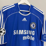 Shop 2006/08 CHELSEA SHEVCHENKO #7 C/L HOME SHIRT (XL) ADIDAS, classic football shirts, vintage football shirts & retro soccer jerseys at Cult Kits