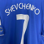 Shop 2006/08 CHELSEA SHEVCHENKO #7 C/L HOME SHIRT (XL) ADIDAS, classic football shirts, vintage football shirts & retro soccer jerseys at Cult Kits