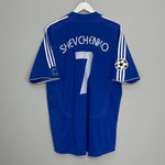 Shop 2006/08 CHELSEA SHEVCHENKO #7 C/L HOME SHIRT (XL) ADIDAS, classic football shirts, vintage football shirts & retro soccer jerseys at Cult Kits
