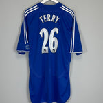 Shop 2006/08 CHELSEA TERRY #26 HOME SHIRT (XXL) ADIDAS, classic football shirts, vintage football shirts & retro soccer jerseys at Cult Kits