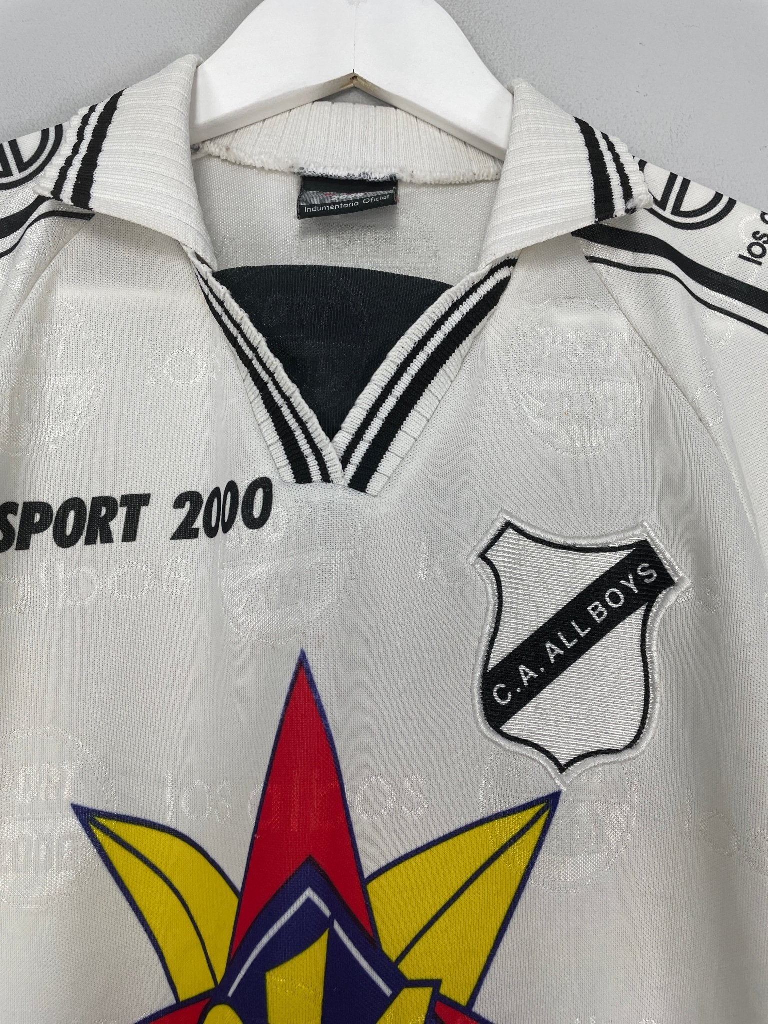 Shop 2006/08 CLUB ATLETICO ALL BOYS HOME SHIRT (M) SPORT 2000, classic football shirts, vintage football shirts & retro soccer jerseys at Cult Kits