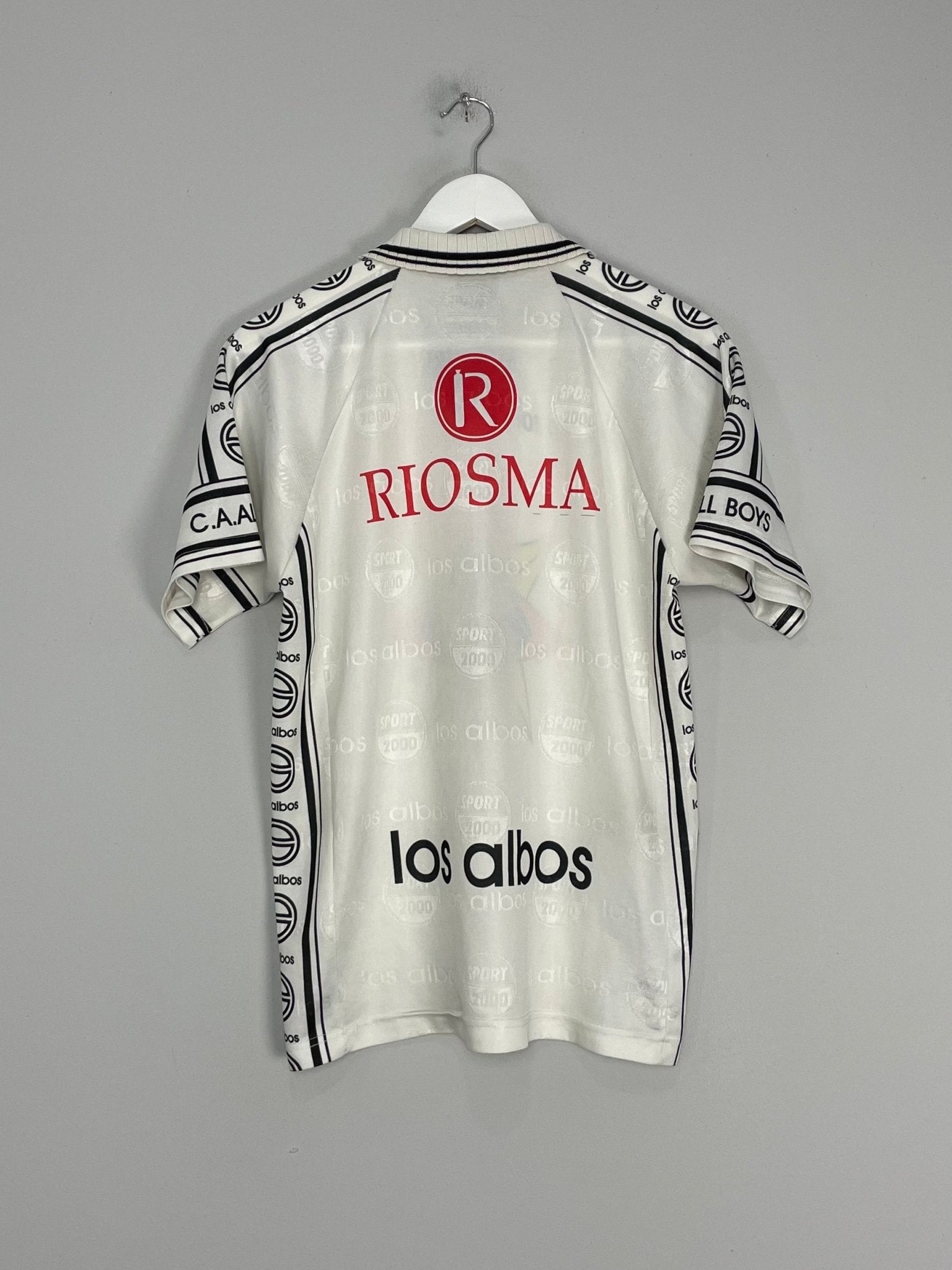 Shop 2006/08 CLUB ATLETICO ALL BOYS HOME SHIRT (M) SPORT 2000, classic football shirts, vintage football shirts & retro soccer jerseys at Cult Kits