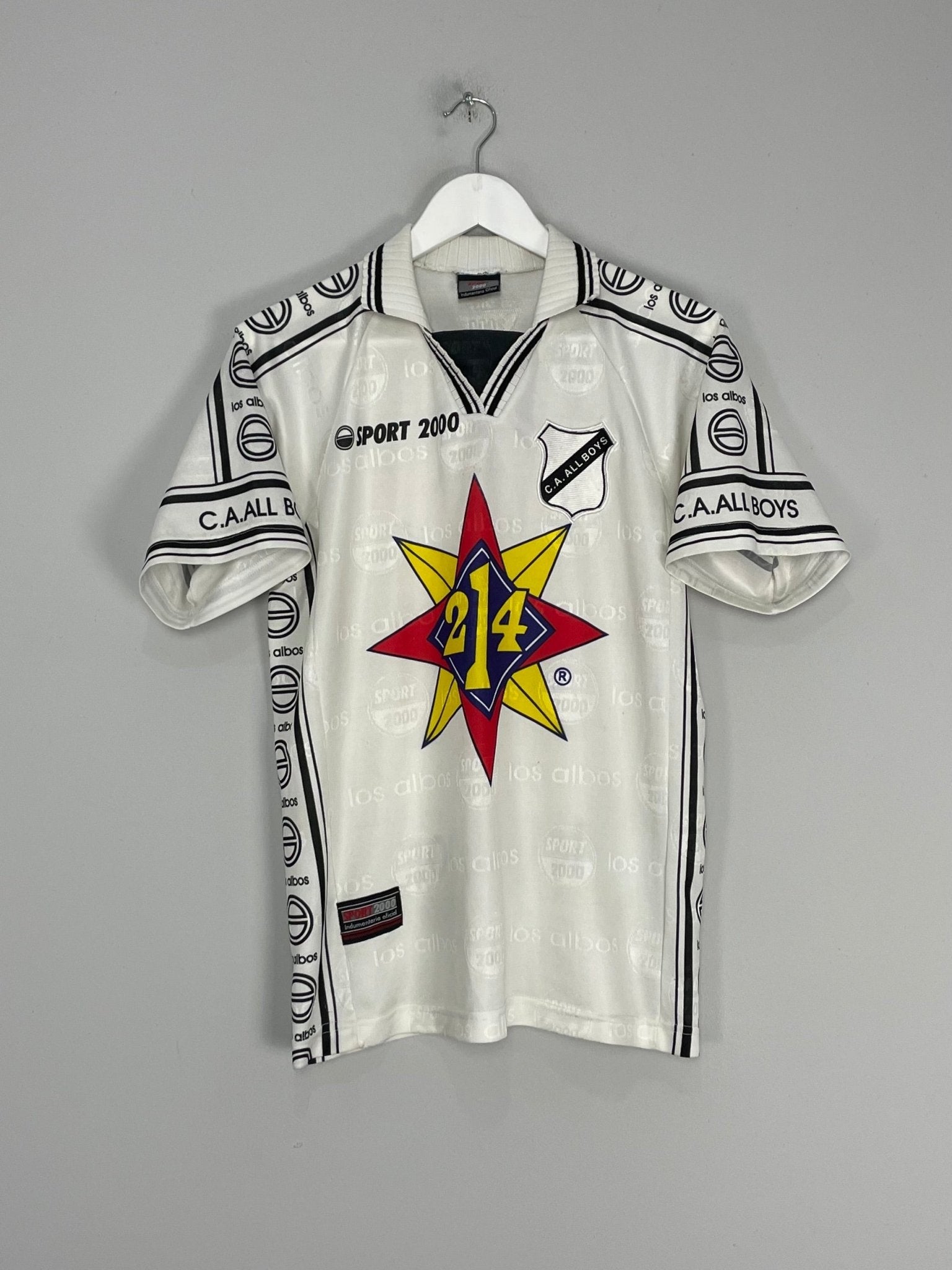 Shop 2006/08 CLUB ATLETICO ALL BOYS HOME SHIRT (M) SPORT 2000, classic football shirts, vintage football shirts & retro soccer jerseys at Cult Kits