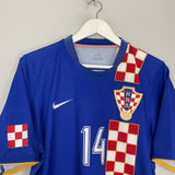 Shop 2006/08 CROATIA MODRIC #14 AWAY SHIRT (L) NIKE, classic football shirts, vintage football shirts & retro soccer jerseys at Cult Kits
