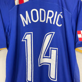 Shop 2006/08 CROATIA MODRIC #14 AWAY SHIRT (L) NIKE, classic football shirts, vintage football shirts & retro soccer jerseys at Cult Kits