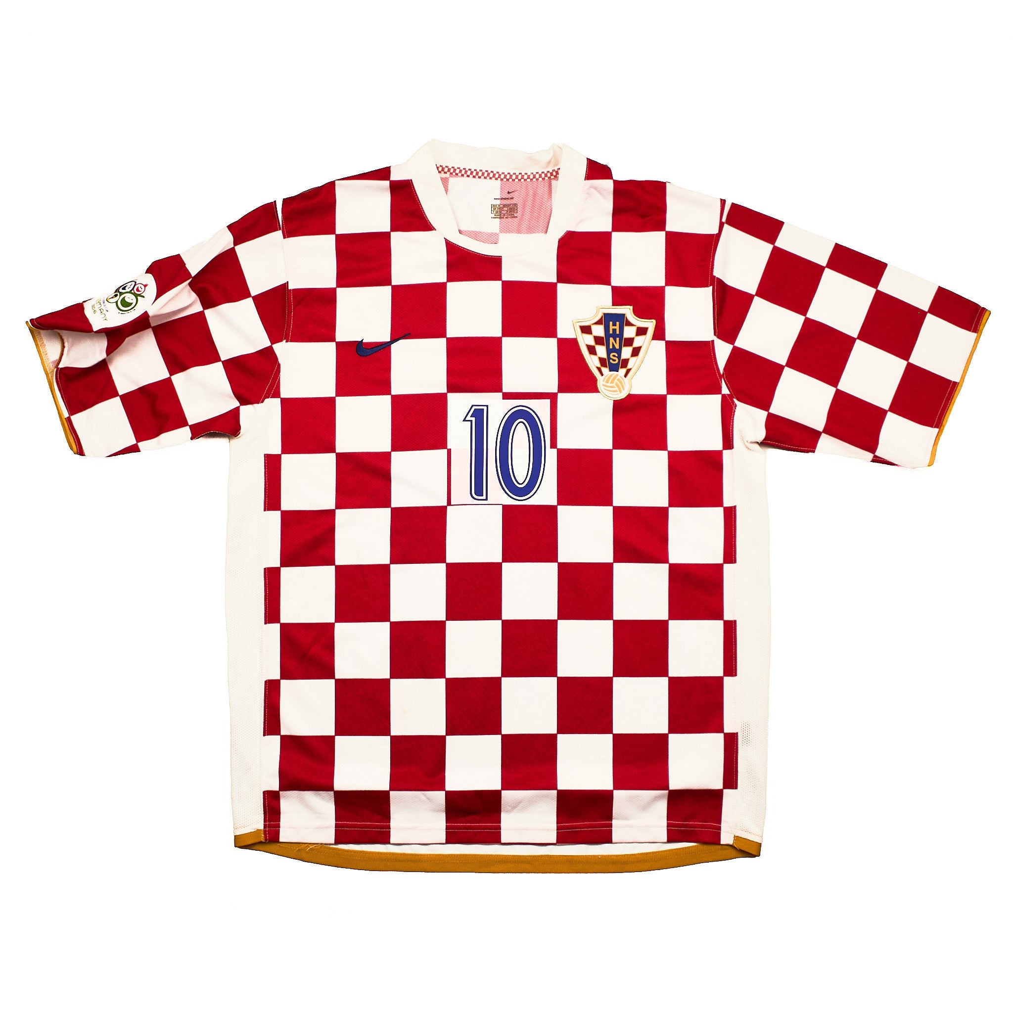 Buy 2006/08 Croatia N.Kovac 10 Home Shirt (M) Nike ~ Free worldwide shipping ~ Authentic Vintage Football Shirts from Cult Kits