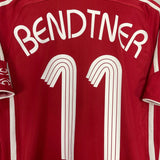 Shop 2006/08 DENMARK BENDTNER #11 HOME SHIRT (M) ADIDAS, classic football shirts, vintage football shirts & retro soccer jerseys at Cult Kits