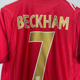 Shop 2006/08 ENGLAND BECKHAM #7 AWAY SHIRT (S) UMBRO, classic football shirts, vintage football shirts & retro soccer jerseys at Cult Kits
